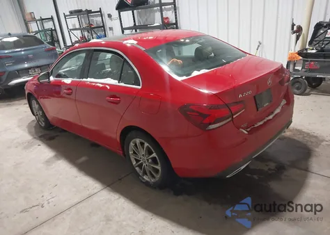 2019 Mercedes-Benz A 220 из США, поврежденный, VIN WDD3G4EB8KW022926